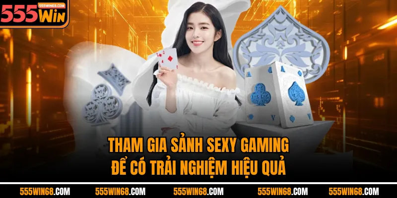 Tham gia sảnh Sexy Gaming để có trải nghiệm hiệu quả
